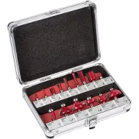 Kreator Powerplus 15-teiliges Fräserset KRT060185 Fräser