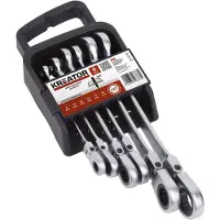 Powerplus 8-19 Mm Flexibler Ratschenschlüsselsatz 6 Einheiten
