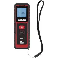 Kreator KRT706500 - Laserentfernungsmesser, Reichweite 20 Meter