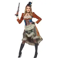 Widmann Kostüm Steampunkerin Grösse XL
