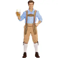 W WIDMANN MILANO Party Fashion W MILANO Party Fashion - Kostüm Bayer, Trachtenhose Herren für Bierfest, Volksfest, Karneval – Größe M-L