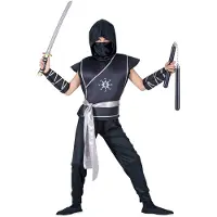 Finidi Ninja-Kostüm "Hajata" für Kinder