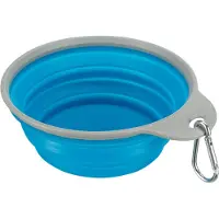 Trixie Travel Bowl 1l Rosa