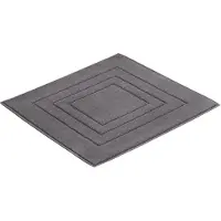 Vossen Badematte Feeling Dark Grey-60 x 60 cm