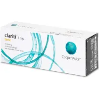Aquaclear airOne toric (30er Packung) Tageslinsen (-3.75 dpt, Zyl. -0.75, Achse 170 & BC 8.6) mit UV-Schutz für Allergiker & trockenere Augen