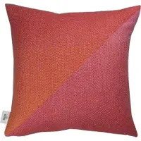 Røros Tweed - Portør Kissen 50 x 50 cm, rosehip