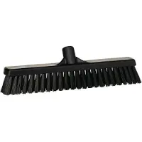 Vikan Hygiene 3174-9 Kombikehrmaschine schwarz, harte/weiche Fasern, 410mm