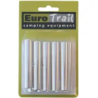 Eurotrail Distanzstab 9,5 mm Aluminium silber 10 Stück