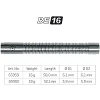 Bull's BE-16 Soft Dart Barrel, 18 Gr. / Inhalt 1 Stück