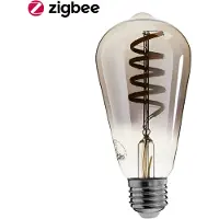 EcoDim - Smart E27 LED Lampe Filament Ø64 - 5W - 1800K-5000K - 300 Lumen - EU - 5000K - Kaltweiß