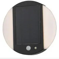 LumenXL Moderne Solar-Außenwandleuchte mit Sensor - Blitz