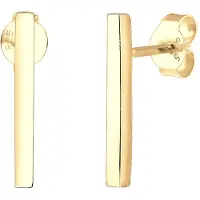 Elli Ohrringe Stab Geo Minimal Trend Filigran 925 Silber Elli Gold