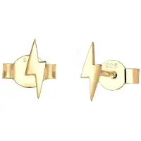 Elli Ohrringe Blitz Flash Stardust 925 Sterling Silber Elli Gold