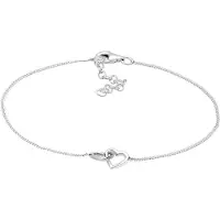 Elli Armband Herz Heart Verschlungen 925 Sterling Silber Elli Silber