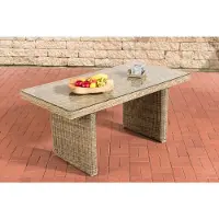 CLP Esstisch La Gomera 160 Klarglas