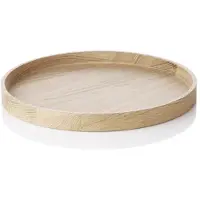 Applicata - Luna tray Serviertablett, ∅ 28 cm, Eiche