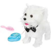 Tobar Plüschhund Spielzeug Walking Westie mit Fernbedienung