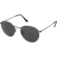 Ray-Ban RB3447 Unisex-Sonnenbrille Vollrand Rund Metall-Gestell, grau