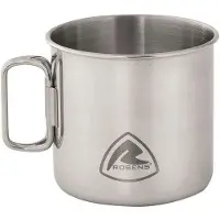 Robens Pike Steel Tasse 450ml Silber Silber One Size