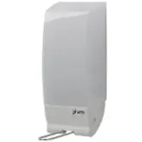 Plum Dispenser CombiPlum Manuel med Albuebetjening Plast St?l Hvid til 1 ltr poser,1 stk