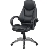 Sigma Chefsessel EC11, Kunststoff, verstellbare Sitzhöhe, schwarz/weiß