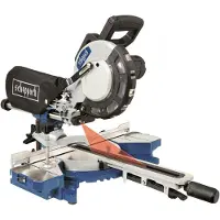 Scheppach Kapp- und Gehrungssäge HM216 inkl. 2.Sägeblatt | Ø216mm | Schnitthöhe 65mm / 340mm Schnittlänge | 2000W | Laser & LED | Drehtisch | Kappsäge