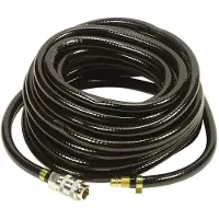 Stanley PVC-Schlauch Schwarz mit Schnellkupplung 20m