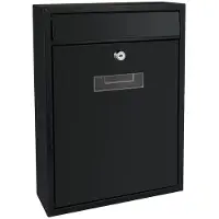Toolland Briefkasten Ibiza Schwarz (zwart)