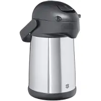 Metro Professional Pump-Isolierkanne, Edelstahl 18/8, 20 x 15.5 x 33 cm, 1.9 L, silber