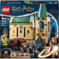 LEGO 76387 Harry Potter Hogwarts: Begegnung mit Fluffy Set, Spielzeug ab 8 Jahre mit Hermine als goldene Minifigur, Fanartikel
