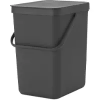 Brabantia Sort & Go Abfallbehälter 25l Grau