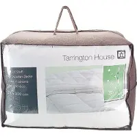 Tarrington House Vierjahreszeiten Steppdecke, Polyester, 220 x 240 cm, weiß