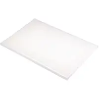 Hygiplas extra dickes Schneidebrett mit hoher Dichte weiß