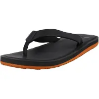 Quiksilver Sandale "Molokai Nubuck", Herren, Gr. 11 (44), schwarz (solid schwarz), Obermaterial: Synthetikmaterial / Futter: Textil / Außensohle: Moosgummi., Schuhe Sandale