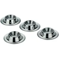 kela Eierbecher Vision Silber (4-teilig)