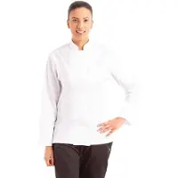 Chef Works Kochjacke CALGARY Cool VentTM, Knöpfe, Weiß, Größe S