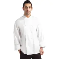 Chef Works Kochjacke CALGARY Cool VentTM, Knöpfe, Weiß, Größe L