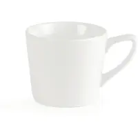 Olympia Whiteware niedrige Kaffeetassen 20cl
