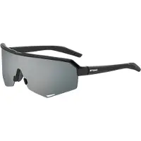 R2 Records R2 Fluke Schutzbrille Schwarz und Silber AT100E