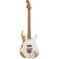 Charvel Henrik Danhage Ltd Ed Signature Pro-Mod So-Cal Weiß Relic