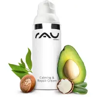 RAU Cosmetics Calming & Repair Creme mit Panthenol, beruhigt irritierte und gereizte Haut 50 ml Tagescreme