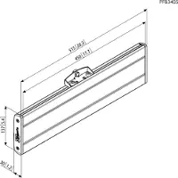 Vogel's Pfb 3405 Schnittstellenleiste 515 Mm