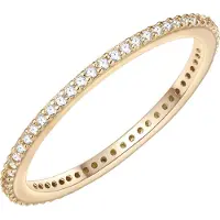 Glanzstücke Ring - Sterling Silber Ring Zirkonia - Gr. 52 - in Gold - für Damen