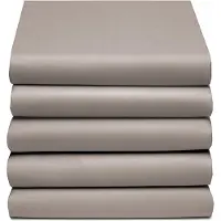 Cinderella Boxspring / Wasserbett Spannbettlaken Taupe (Baumwolle)-180 x 210 cm