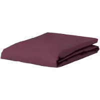Essenza Spannbettlaken Premium Marsala (Perkal)-90 x 200 cm