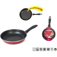 Gerimport Sfumatto Rosso - Pfanne Ø20cm aus rotem emailliertem Stahl.