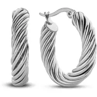 CO88 Collection Stylische Silberohrringe für Damen aus der CO88-Kollektion 8CE-70431