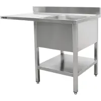 Saro Spülcenter 1 Becken, rechts - B 1400 x T 700 mm