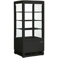 Saro Kühlvitrine Modell SC 80 schwarz