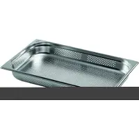 Saro 1 x SARO Gastronormbehälter Edelstahl perforiert 1/1 GN 150 mm tief
